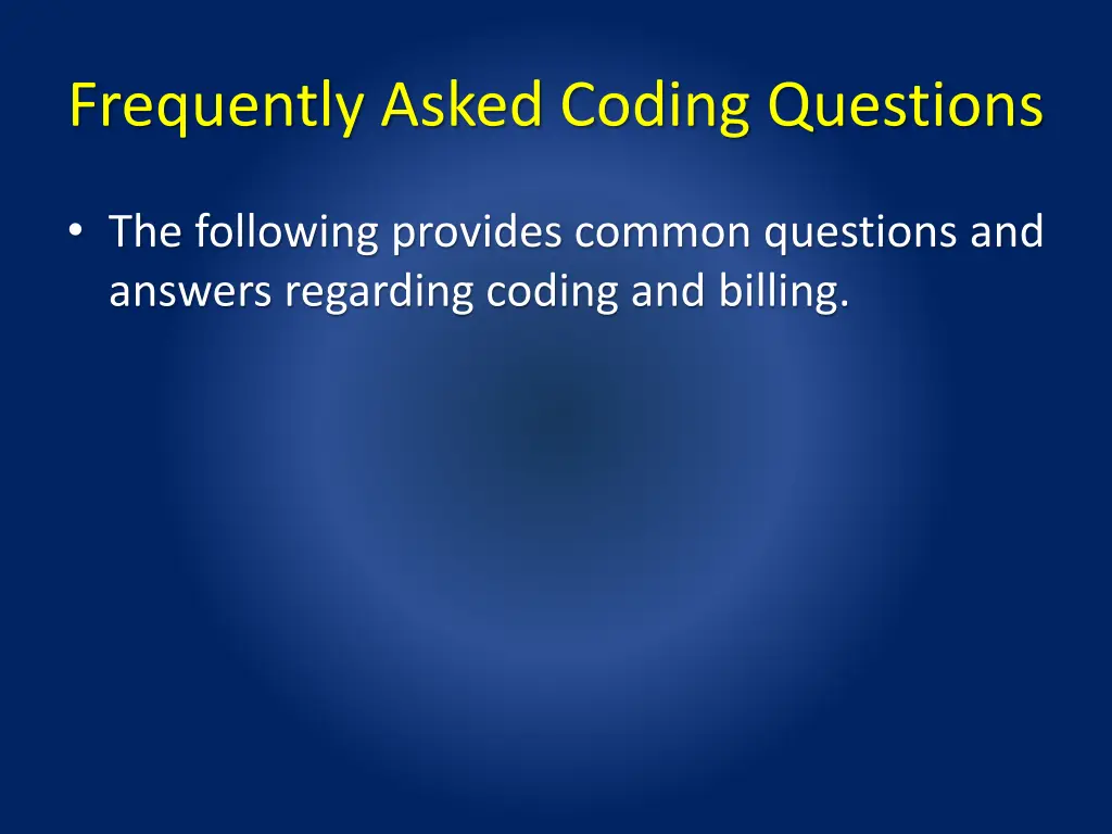 frequently asked coding questions