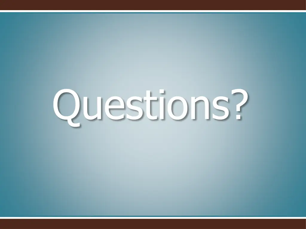 questions