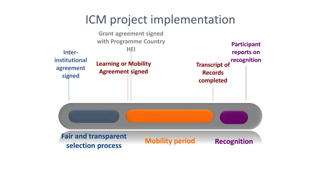 icm project implementation