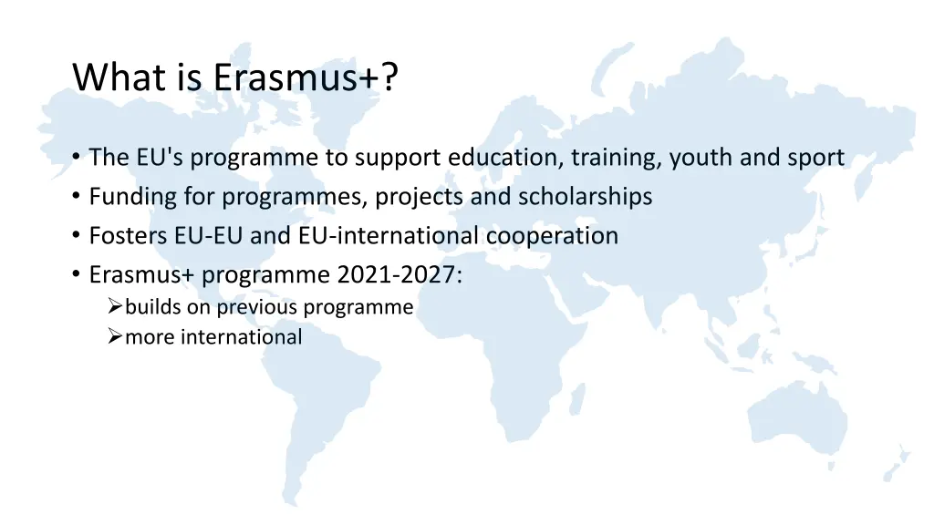 what is erasmus