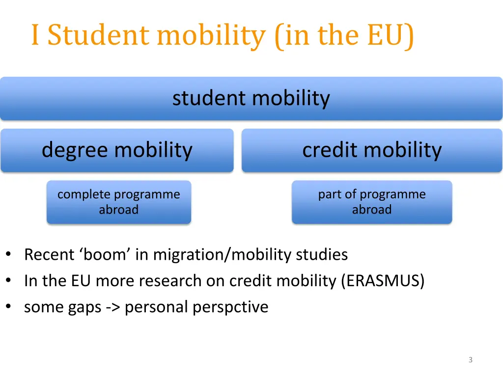 i student mobility in the eu