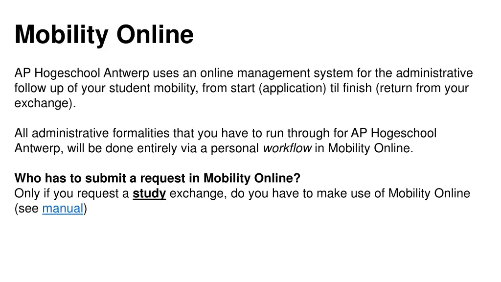 mobility online