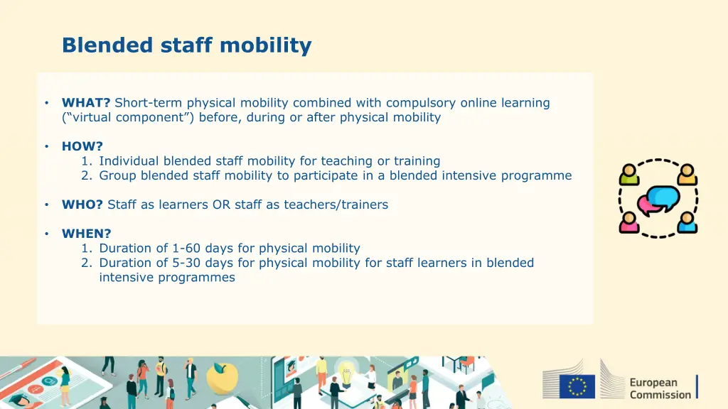 blended staff mobility