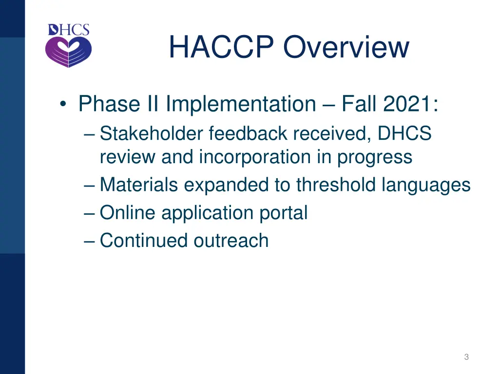 haccp overview 1