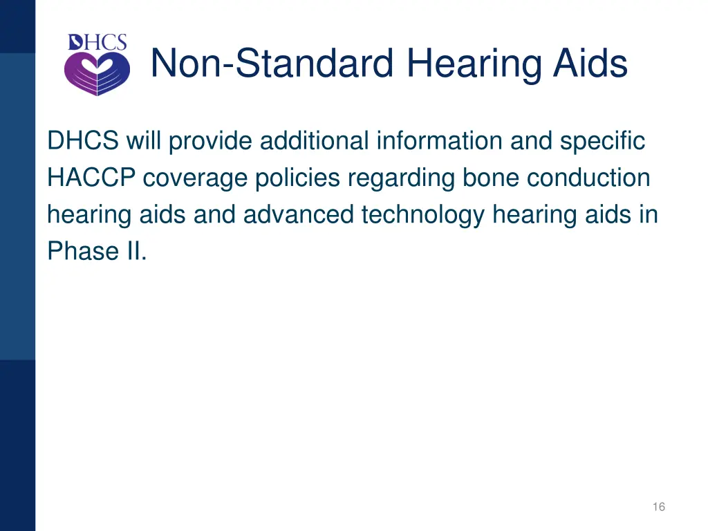 non standard hearing aids