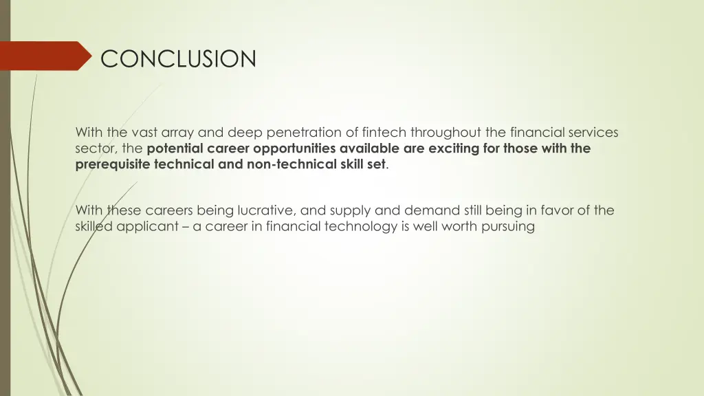 conclusion