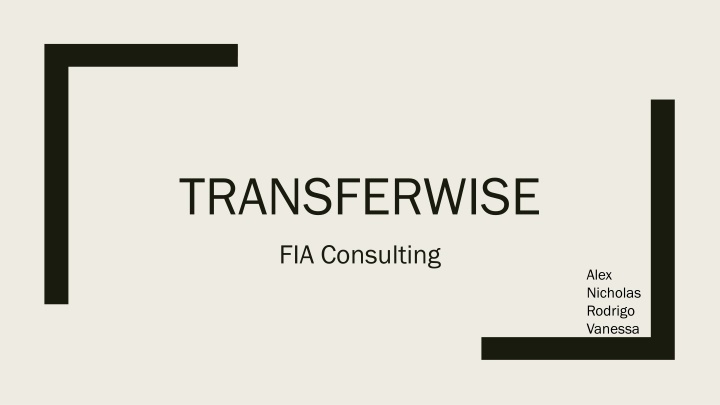 transferwise fia consulting