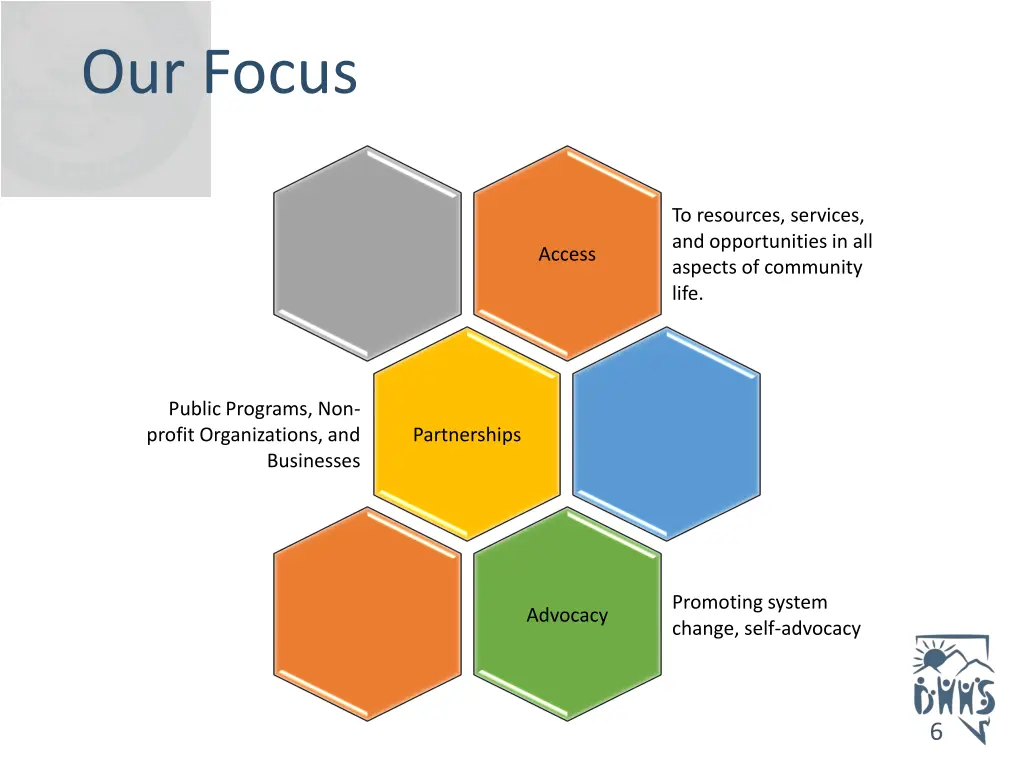 our focus