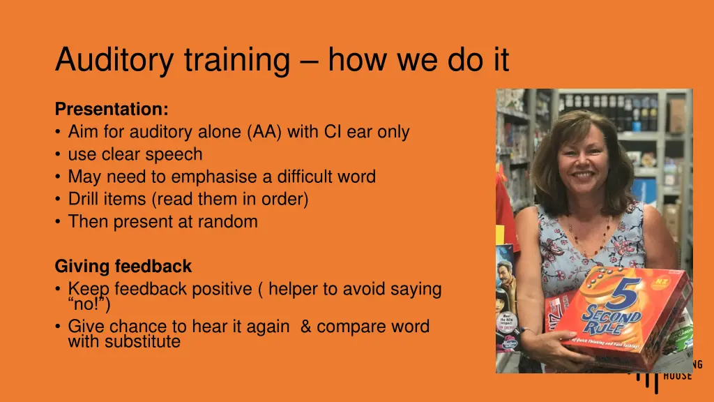 auditory training how we do it 1