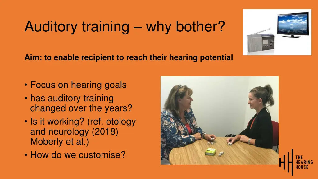 auditory training why bother
