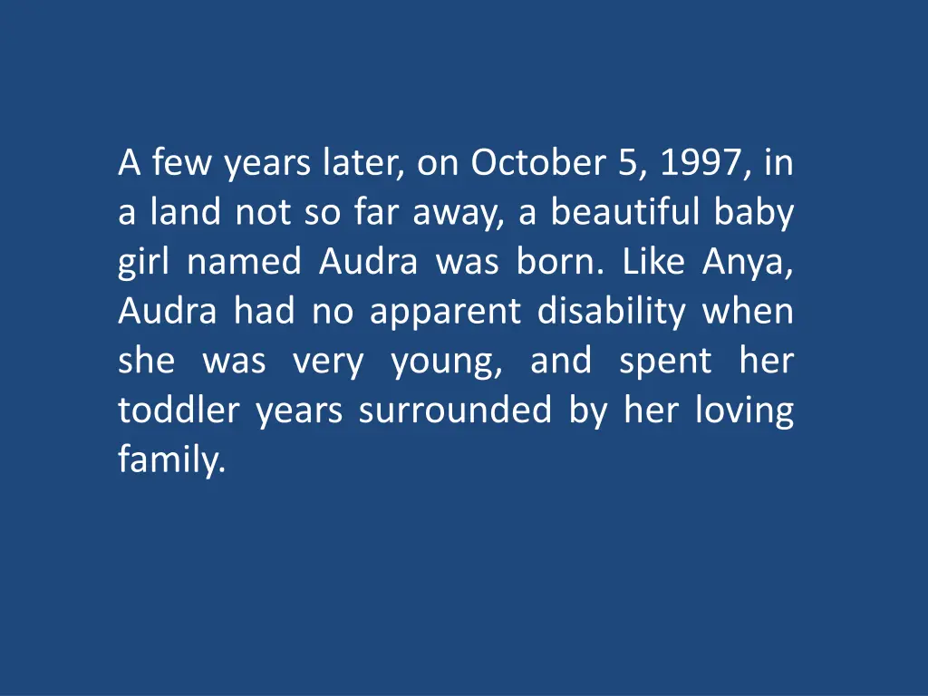 a few years later on october 5 1997 in a land