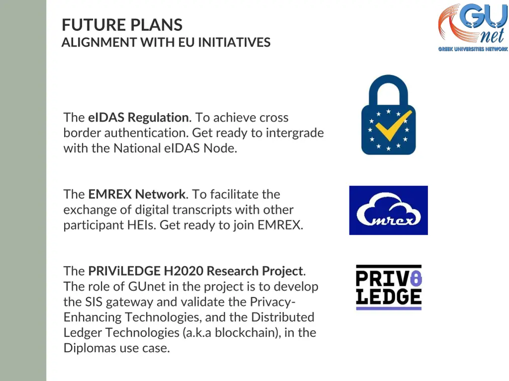 future plans alignment with eu initiatives