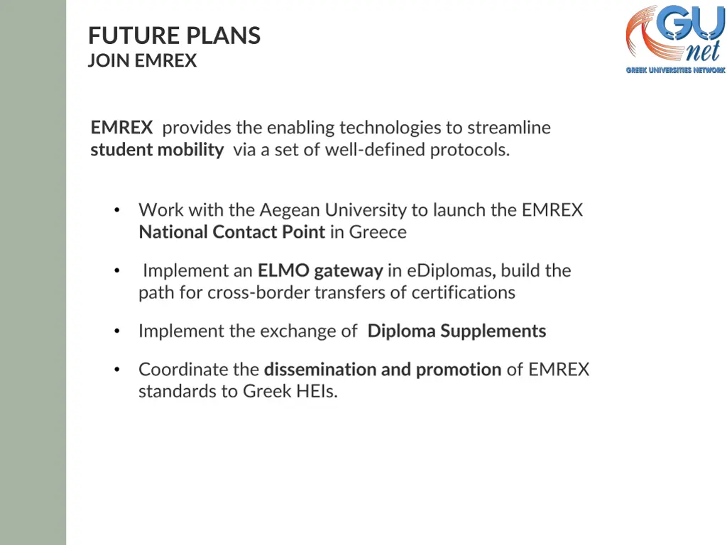 future plans join emrex