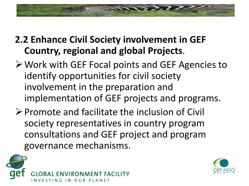 2 2 enhance civil society involvement