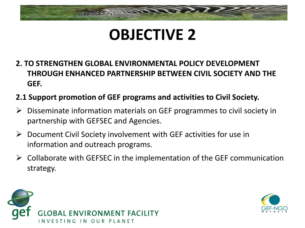 objective 2