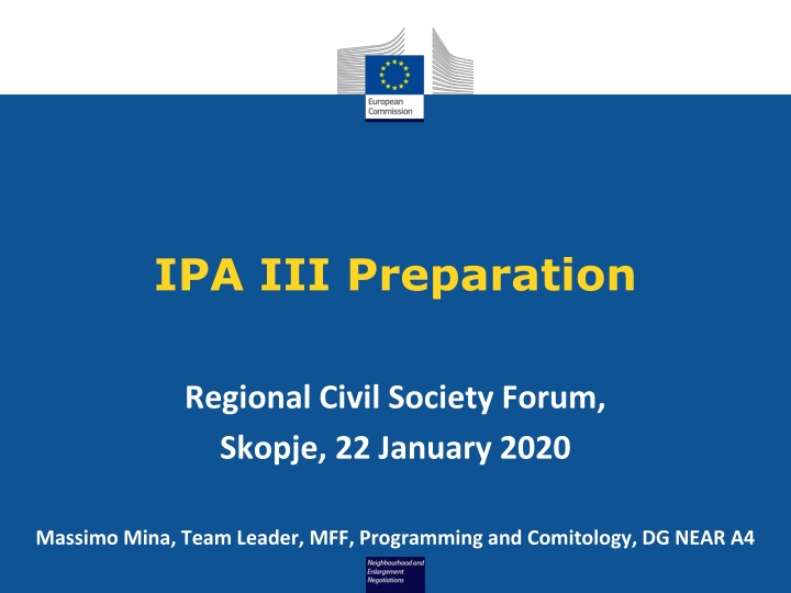 ipa iii preparation