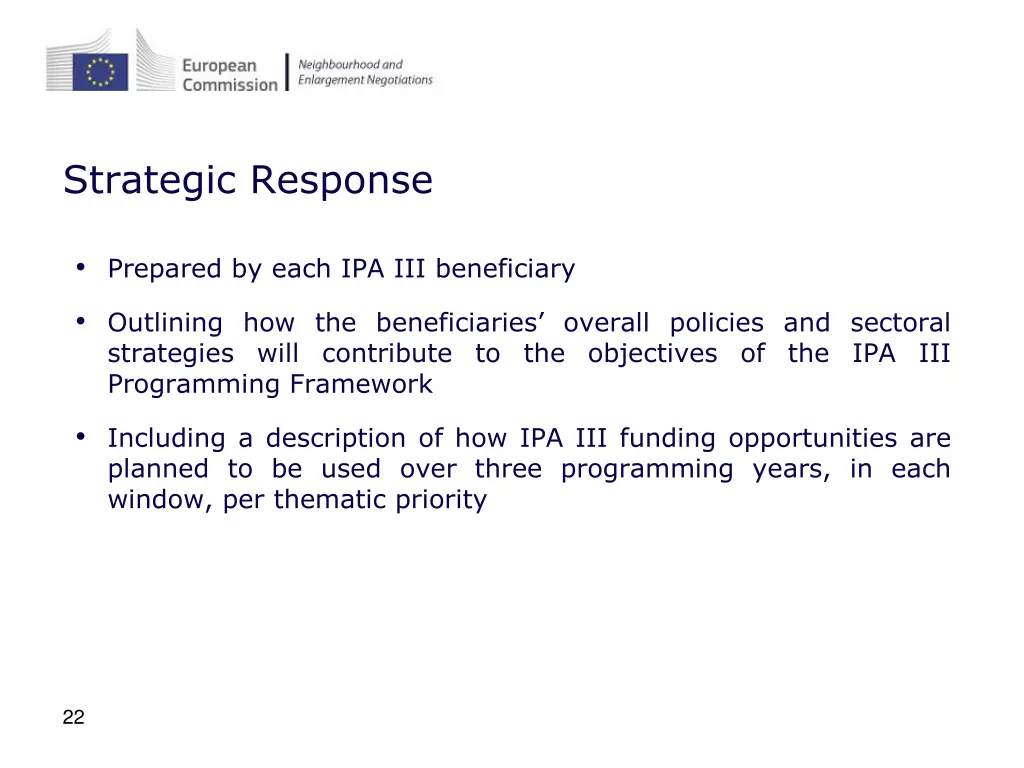 strategic response