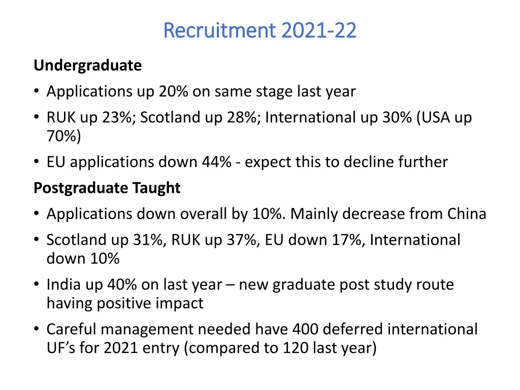 recruitment 2021 recruitment 2021 22