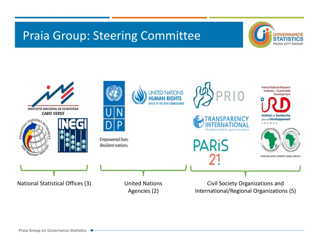 praia group steering committee