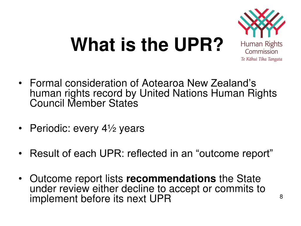what is the upr 2