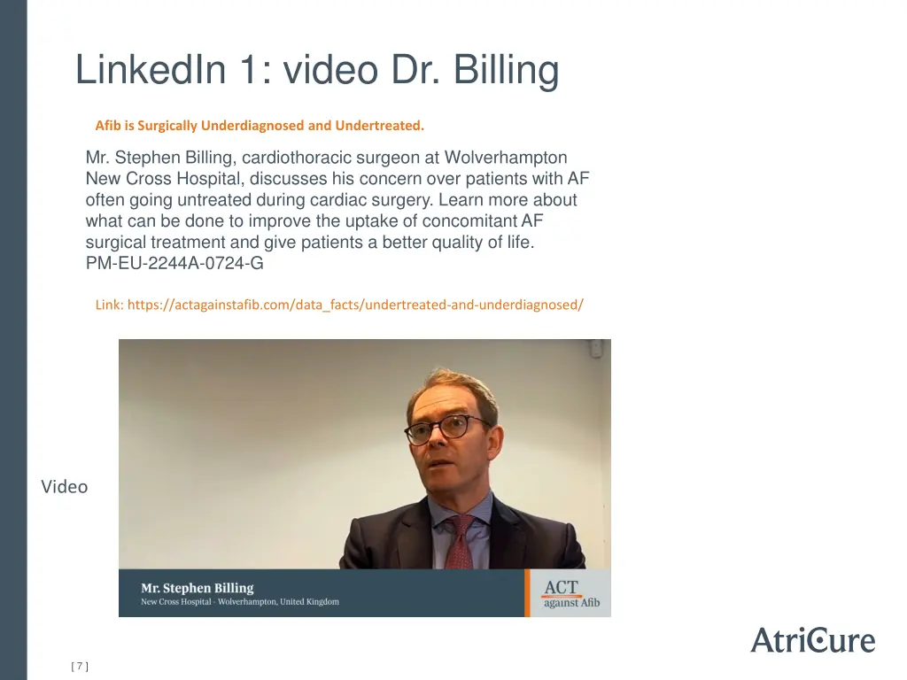 linkedin 1 video dr billing