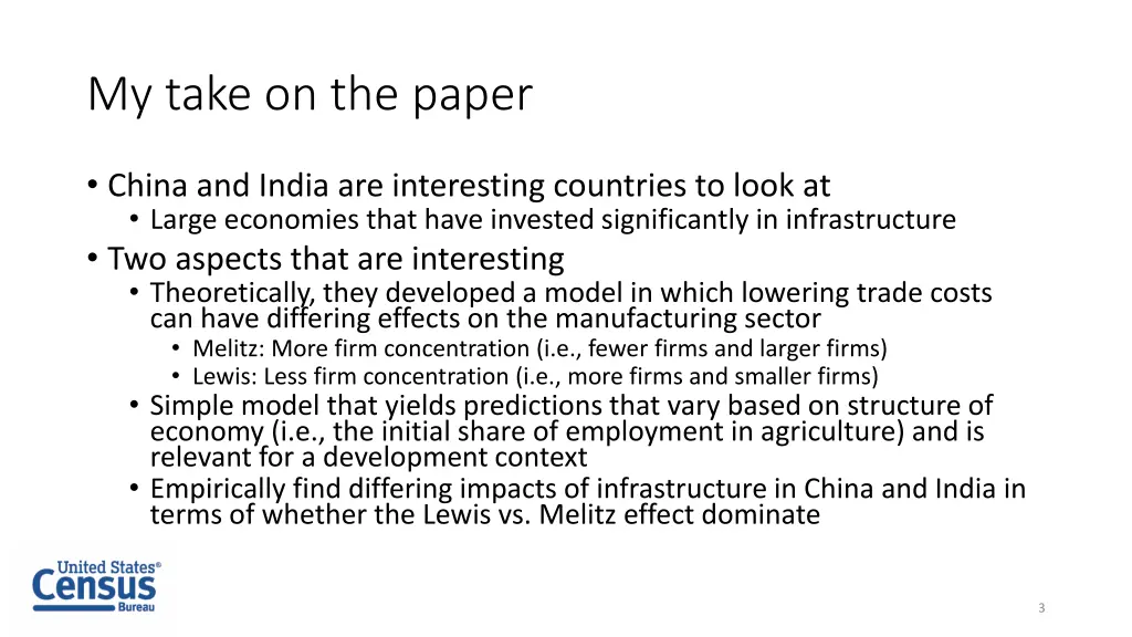 my take on the paper