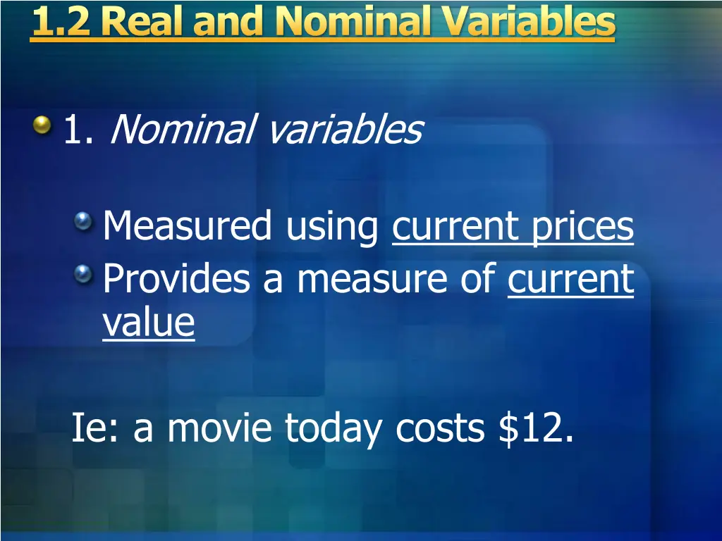 1 2 real and nominal variables