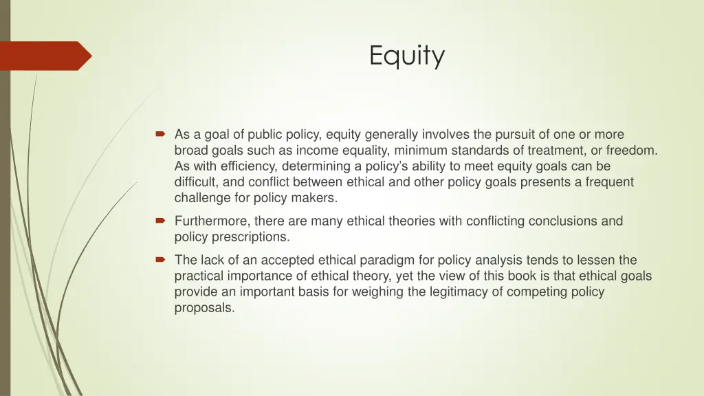 equity