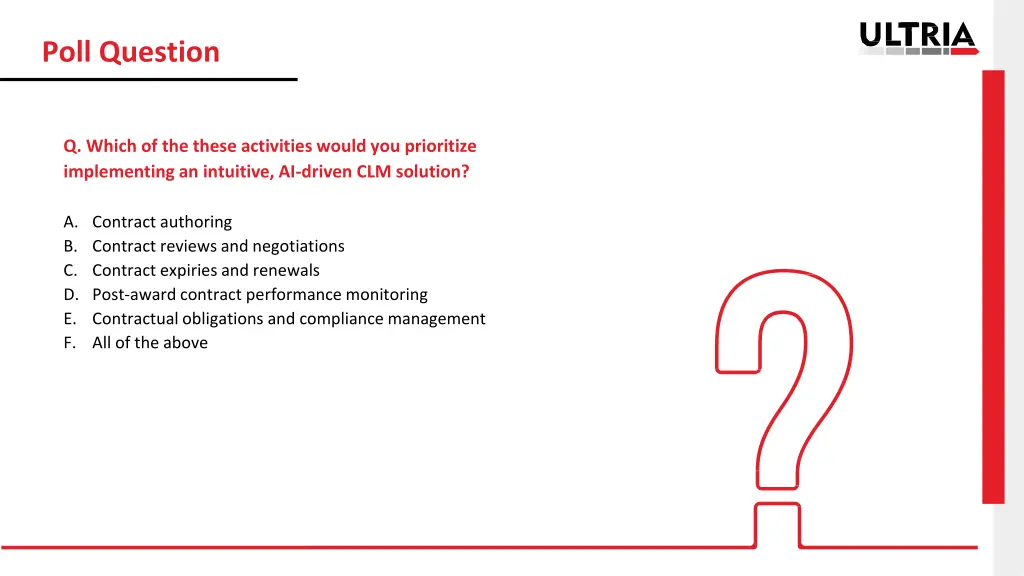 poll question 1