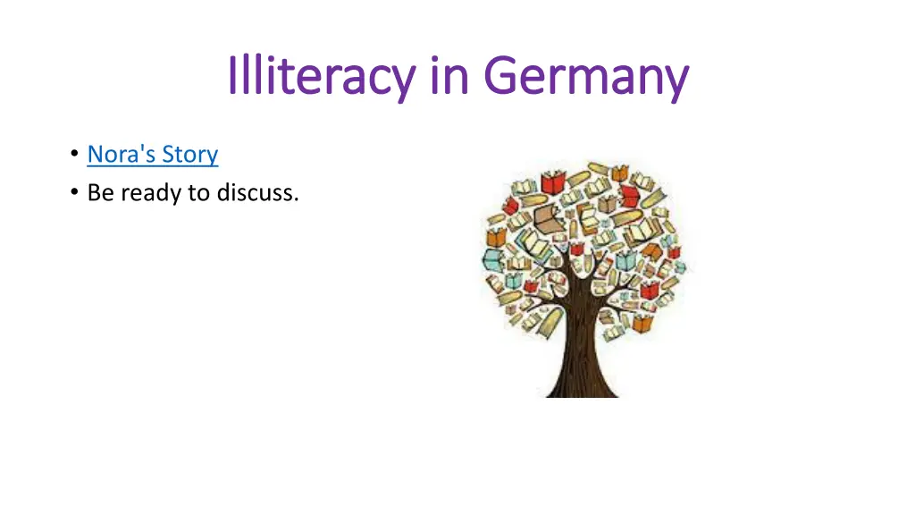 illiteracy in germany illiteracy in germany