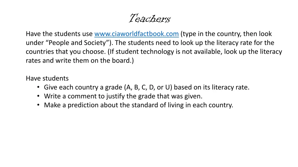 teachers 1