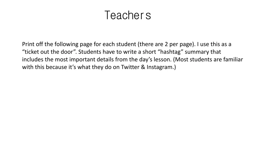 teachers 2