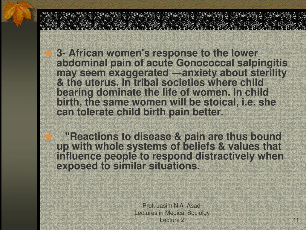 3 african women s response to the lower abdominal