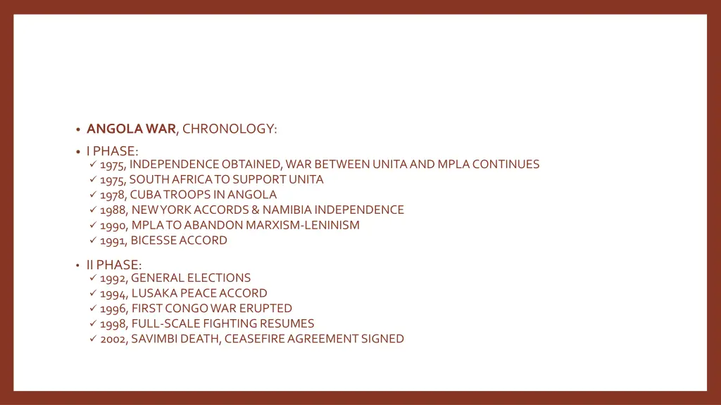 angola war chronology