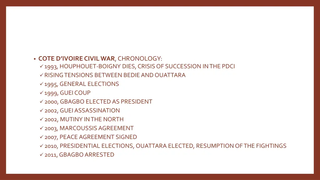 cote d ivoire civil war chronology 1993 houphouet