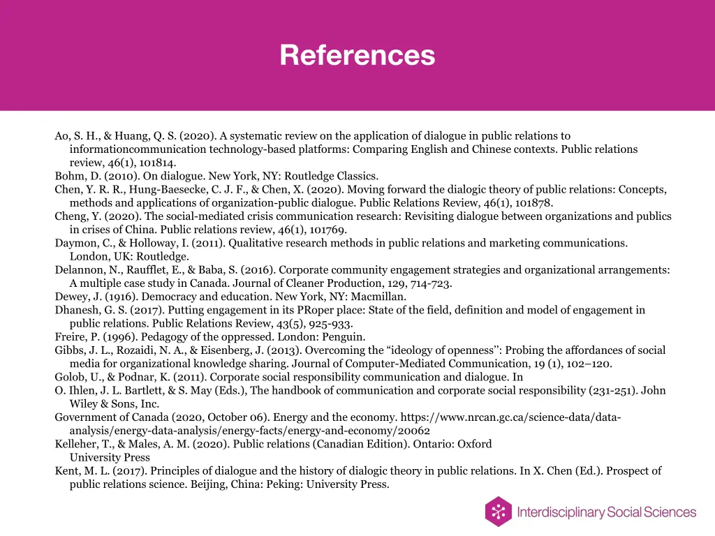 references