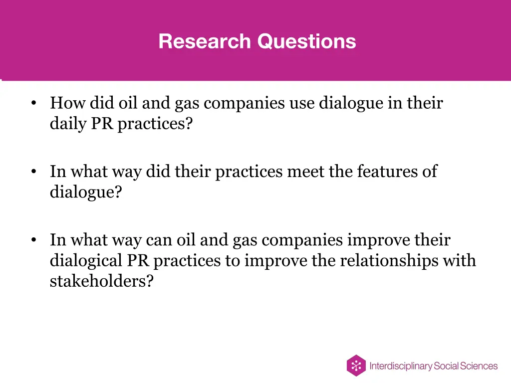 research questions research questions