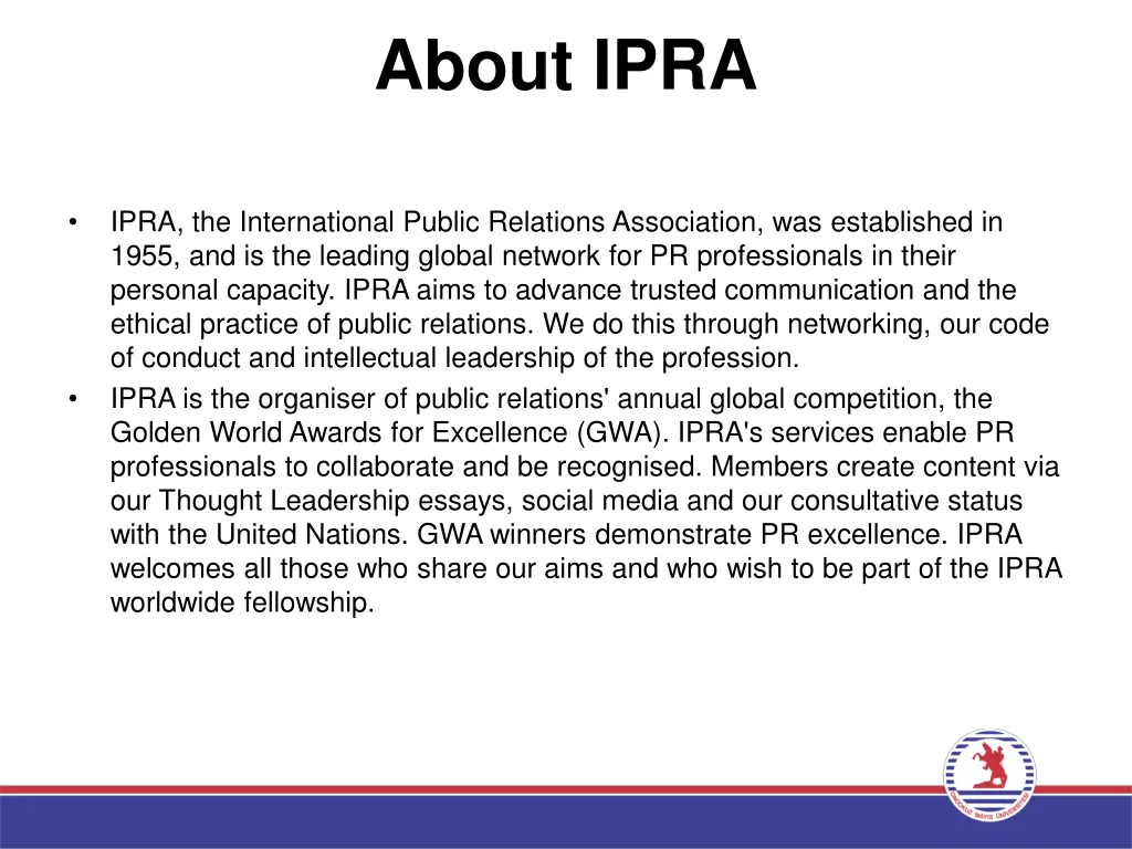 about ipra