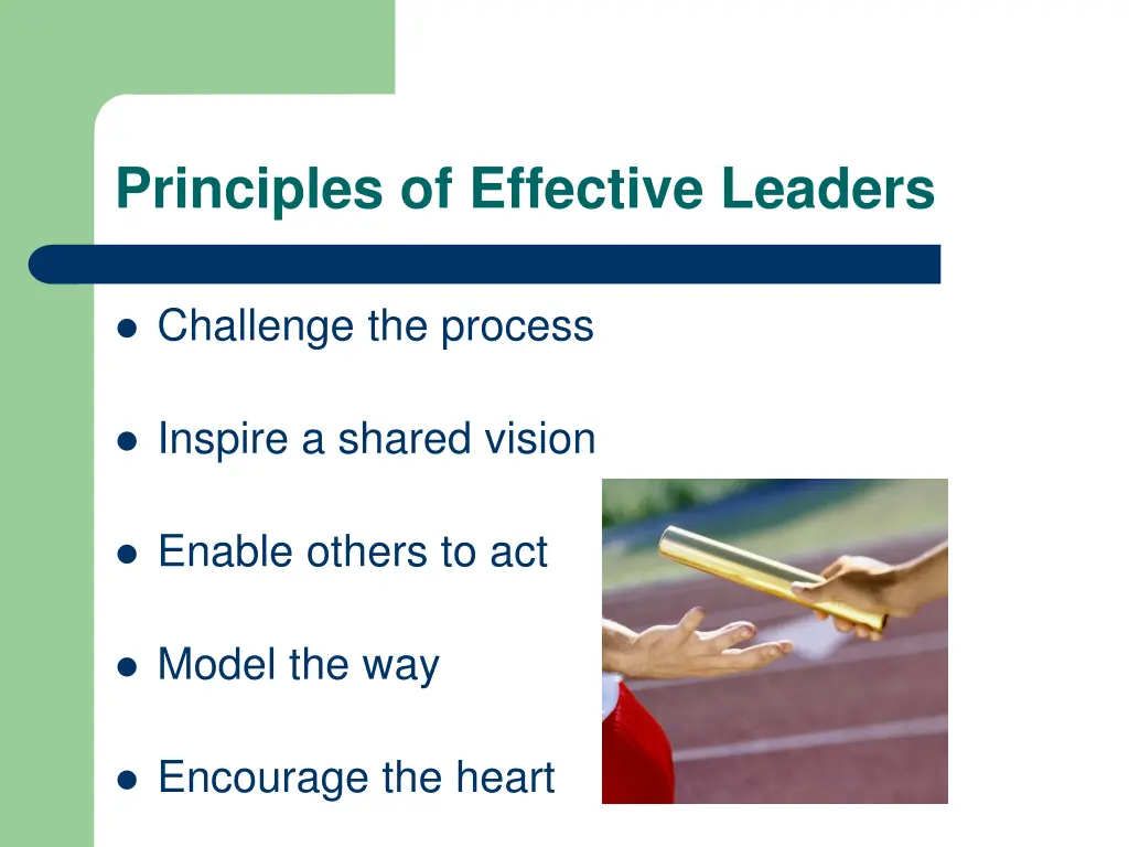 principles of effective leaders