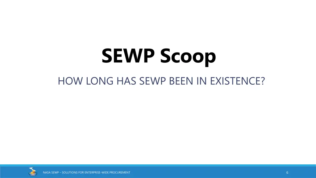 sewp scoop