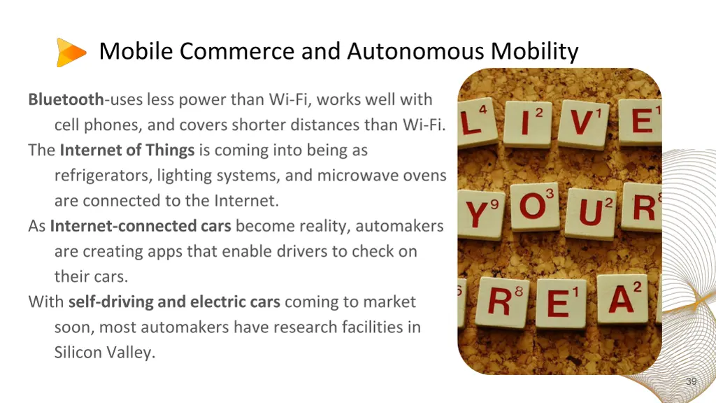 mobile commerce and autonomous mobility