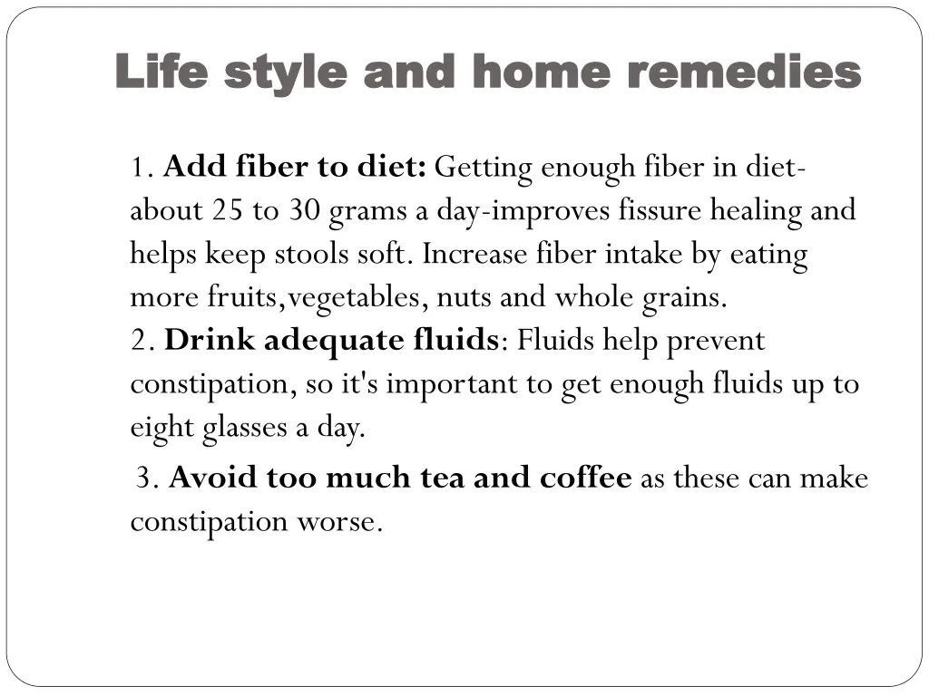 life style and home remedies life style and home