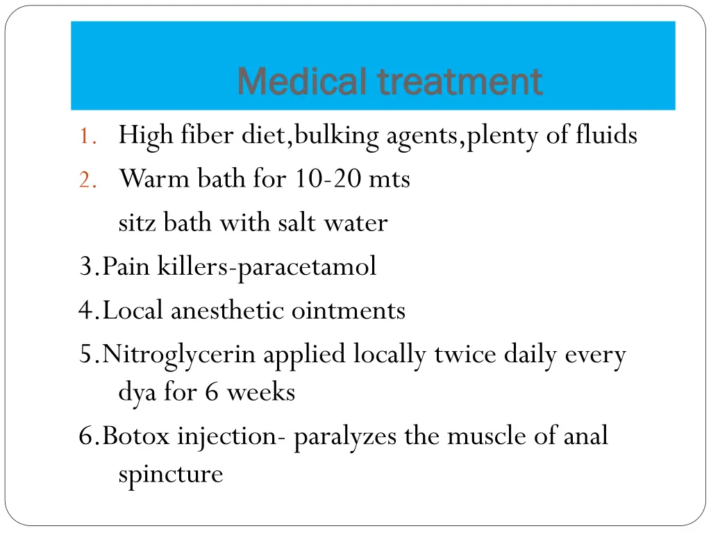 medical treatment medical treatment