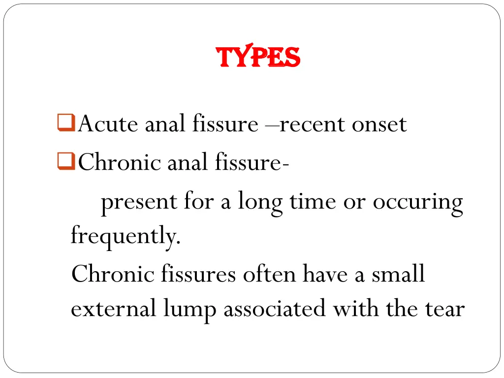 types types