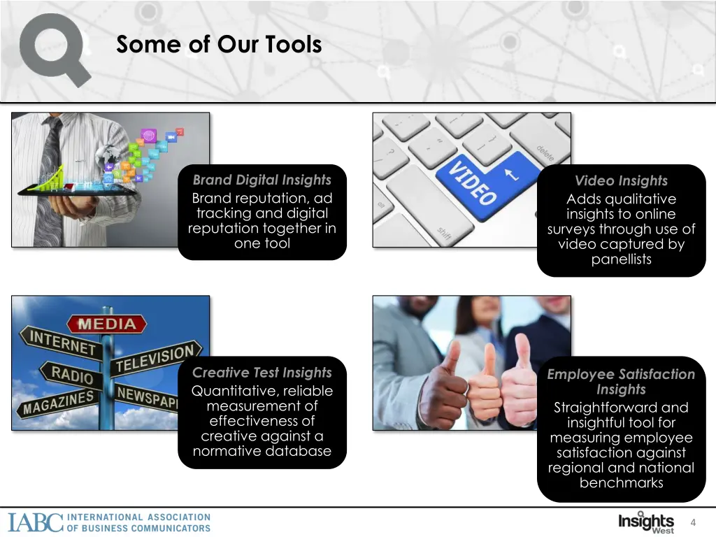 some of our tools