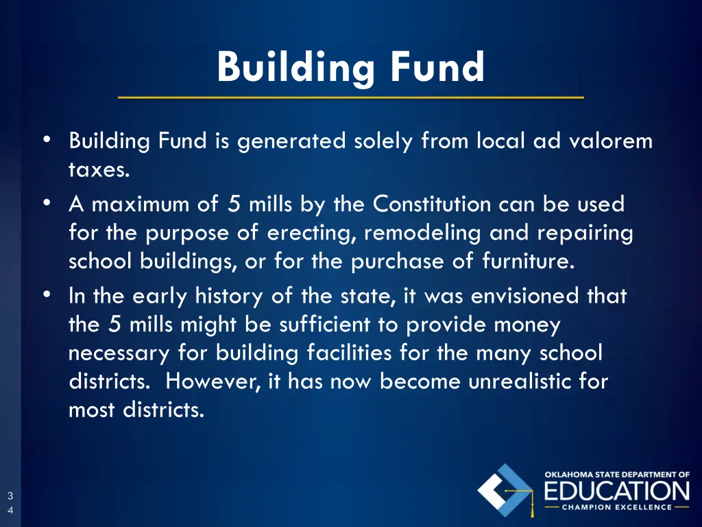 building fund