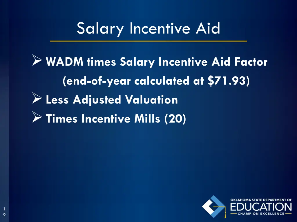 salary incentive aid