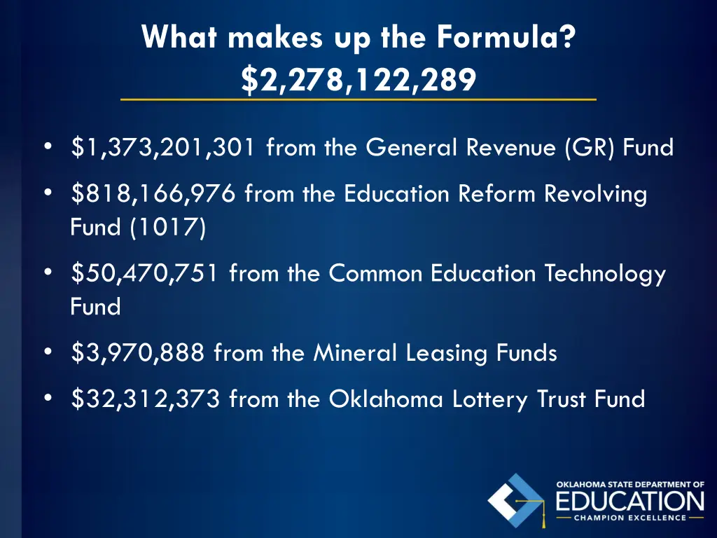 what makes up the formula 2 278 122 289