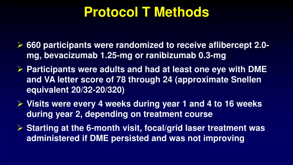 protocol t methods