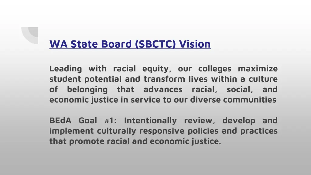 wa state board sbctc vision